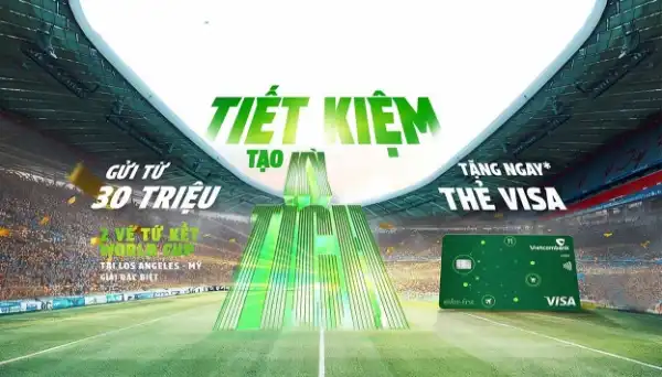 Mừng sinh nhật 63 năm, Vietcombank tưng bừng triển khai ưu đãi “Tiết kiệm tạo kỳ tích”
